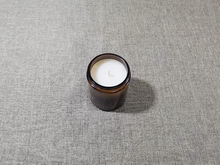wholesale soy wax fragrance amber jar candle AlliteRadiance Candle