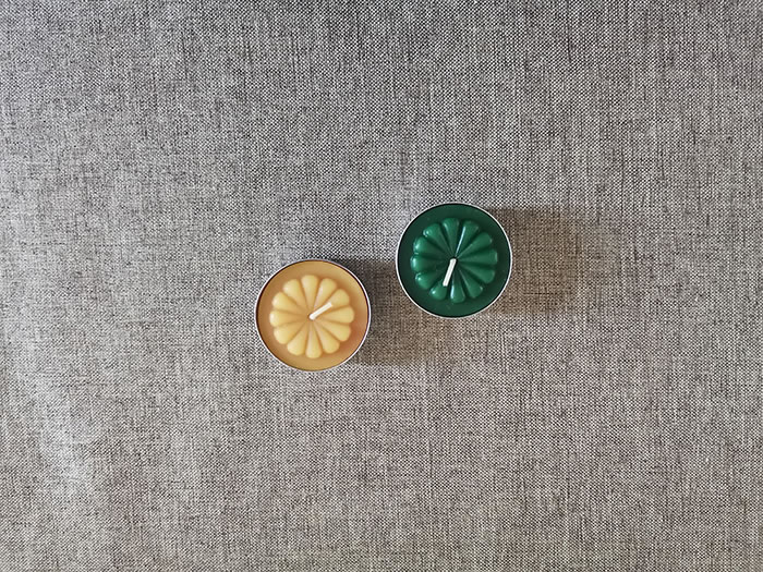 wholesale paraffin wax flower tealight candles AlliteRadiance Candle