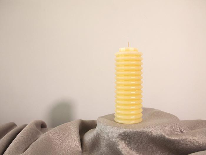 wholesale luxury design pillar candle AlliteRadiance Candle