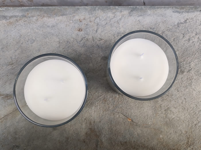 Two wicks extra glass jar candles factory AlliteRadiance Candle
