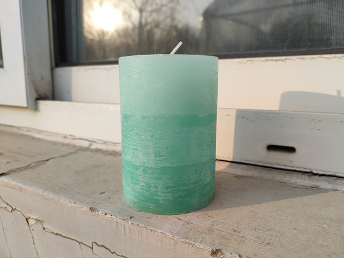 scratch design colorful pillar candles manufacture AlliteRadiance Candle
