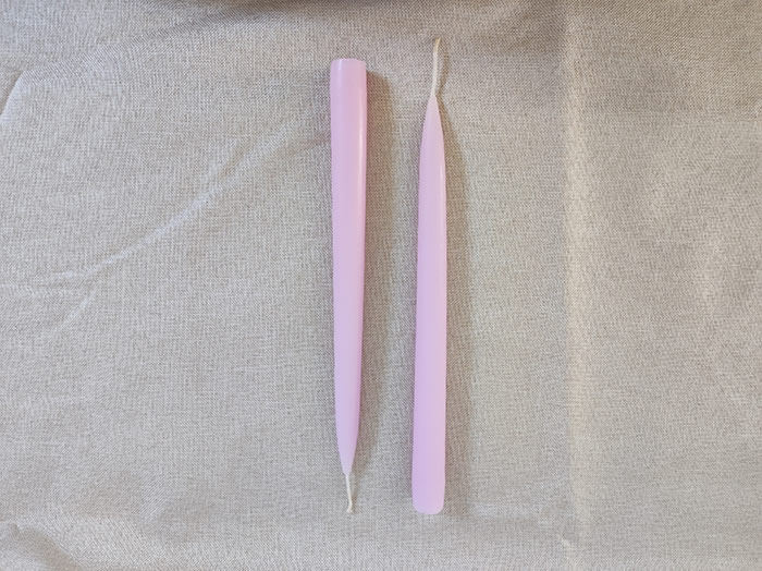 Custom handmade scented long taper candles AlliteRadiance Candle