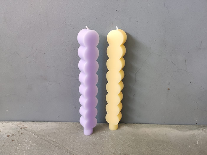 custom aesthetic craft dinner candles company AlliteRadiance Candle