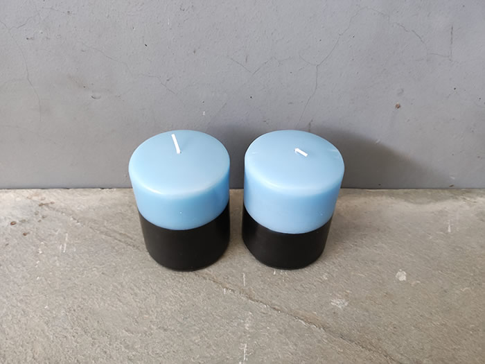 custom dipped ombre pillar candles company AlliteRadiance Candle